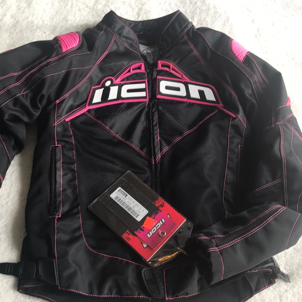 Women’s Medium Icon motorcycle Riding Jacket
